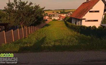 Prodej stavebního pozemku 958 m², Těmice, okres Hodonín