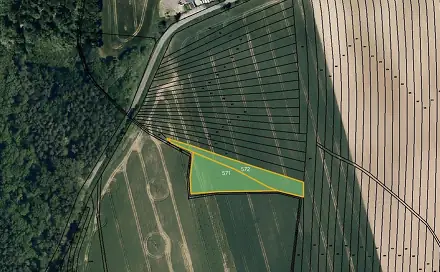 Prodej pole 4 471 m², Vřesovice, okres Hodonín