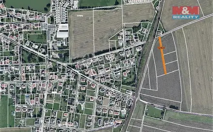 Prodej pole 281 m², Veleň, okres Praha-východ