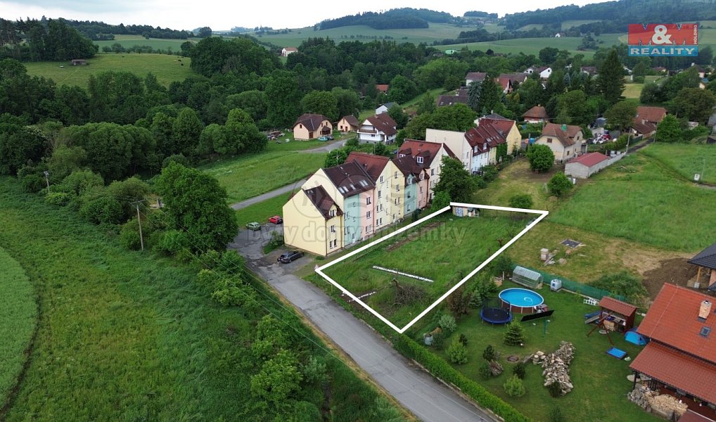 Prodej stavebního pozemku 896 m², Borotín – náhled fotky 4