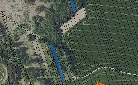 Prodej lesa 5 707 m², Mnichovice, okres Benešov