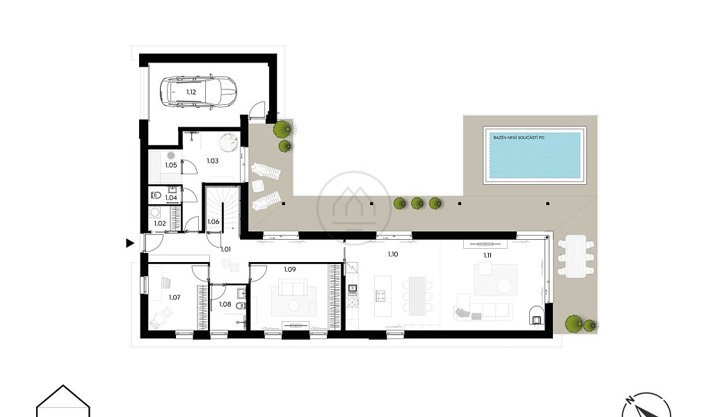 Prodej komerčního pozemku 1 488 m², Frymburk – náhled fotky 11