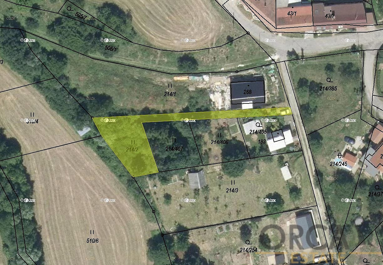 Prodej pozemku 268 m²