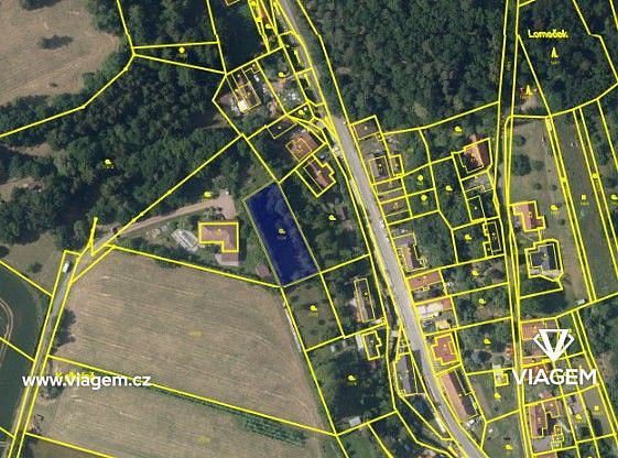 Prodej zahrady 970 m²