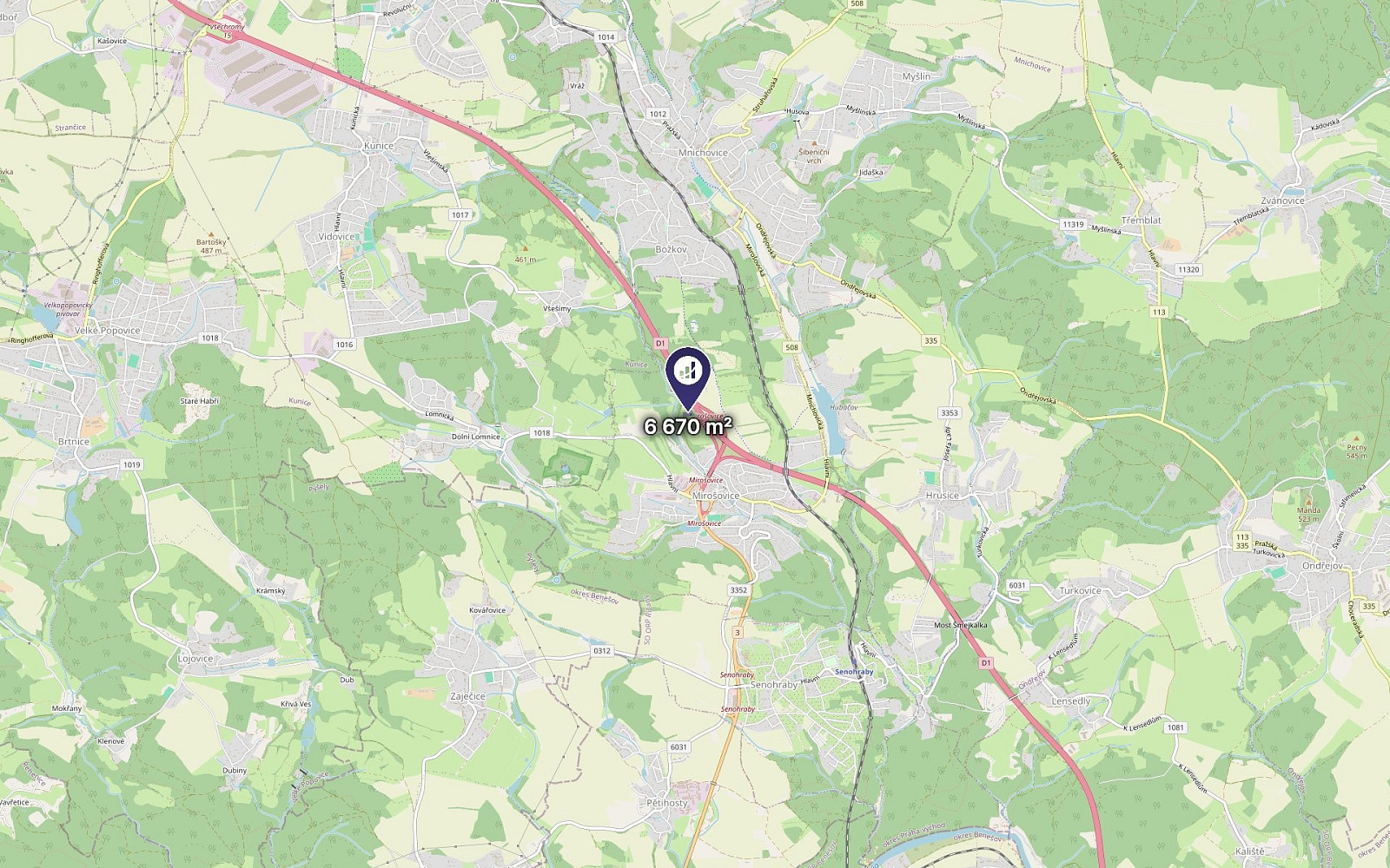 Prodej pole 6 670 m² – fotografie 3
