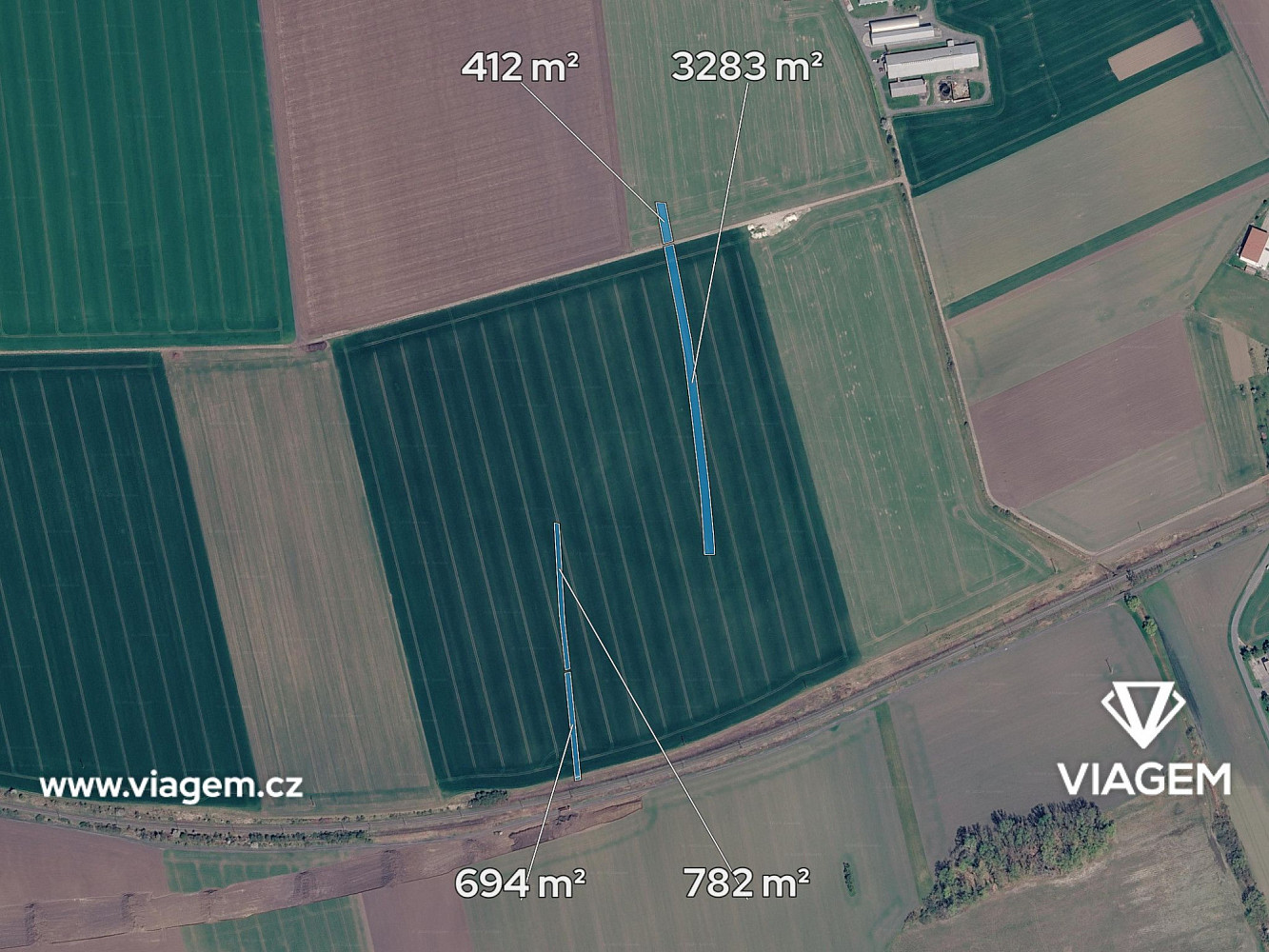 Prodej pole 2 585 m² — photo 2