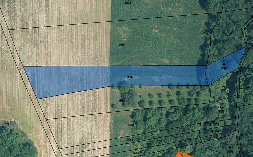 Prodej pozemku 1 662 m², Újezdec, okres Uherské Hradiště