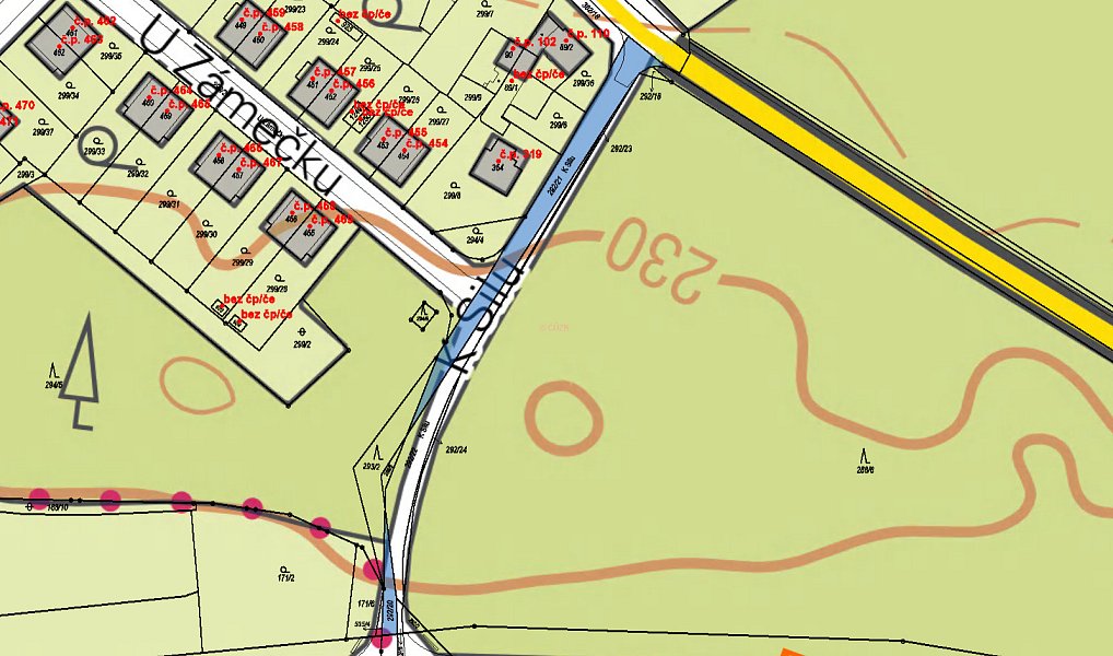 Prodej komerčního pozemku 82 m², Pardubice – náhled fotky 3