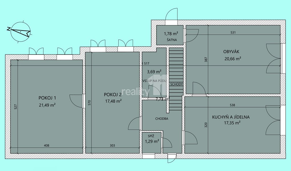 Prodej domu 95 m² s pozemkem 1 486 m², Jilem – náhled fotky 18