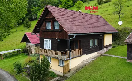 Prodej chaty/chalupy 66 m² s pozemkem 287 m², Halenkov, okres Vsetín