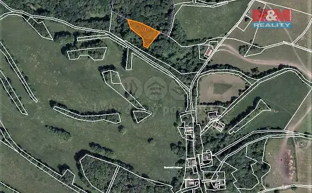 Prodej lesa 2 465 m², Stvolínky, okres Česká Lípa