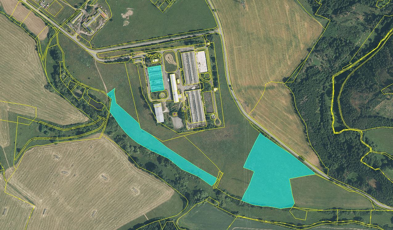 Dražba pozemku 51 430 m²
