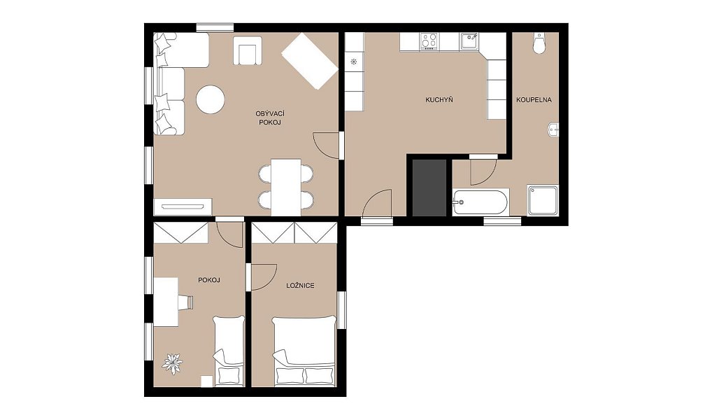 Prodej domu 80 m² s pozemkem 731 m², Týn nad Vltavou – náhled fotky 15