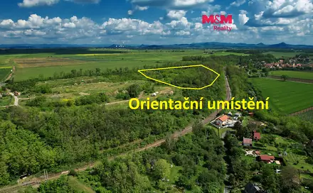 Prodej komerčního pozemku 21 999 m², Postoloprty - Dolejší Hůrky, okres Louny