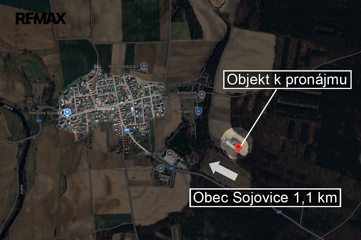 Pronájem skladovacích prostor 1 460 m²