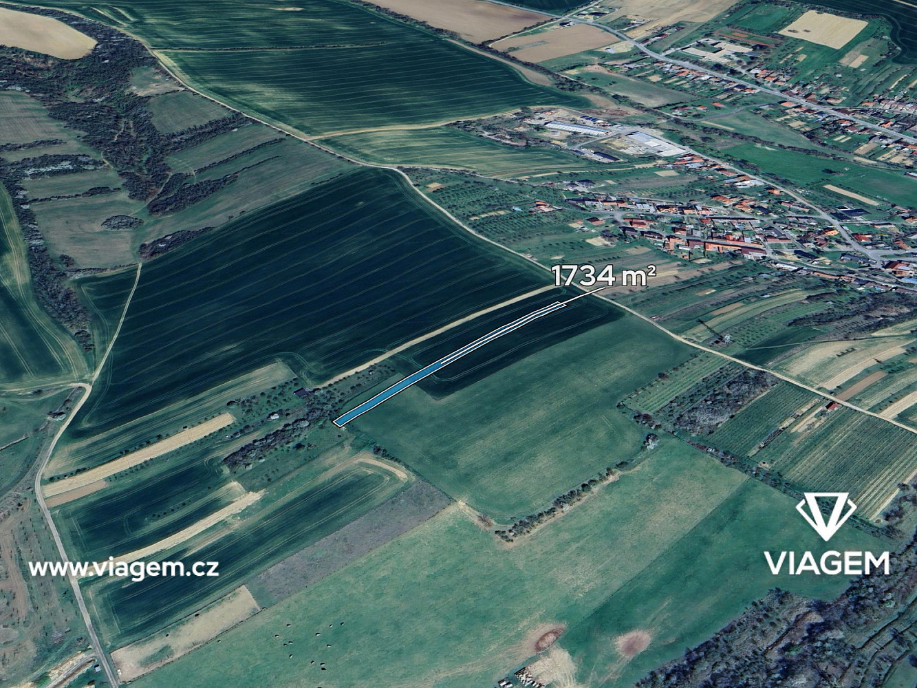 Prodej pole 433 m²