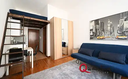Pronájem bytu 1+kk 20 m², Cimburkova, Praha 3 - Žižkov