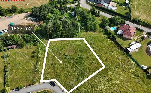 Prodej stavebního pozemku 1 537 m², Háje, okres Příbram