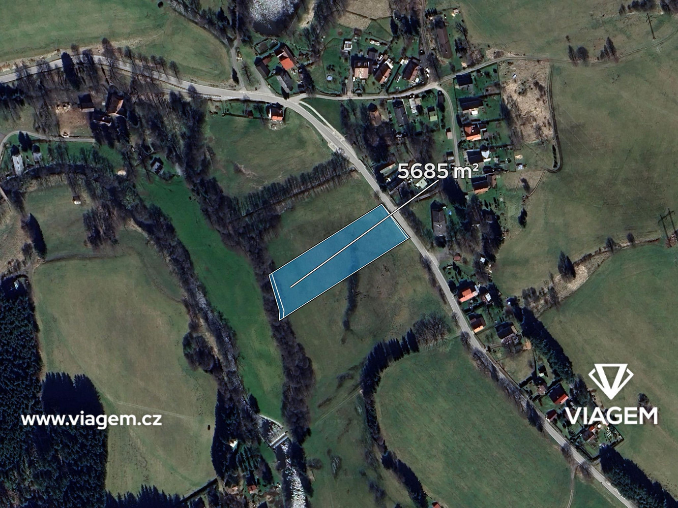 Prodej pole 710 m² – fotografie 2