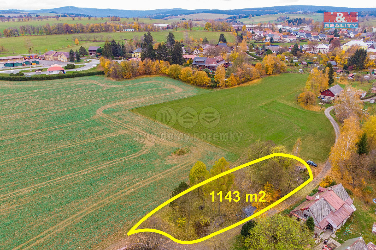 Prodej zahrady 1 143 m²