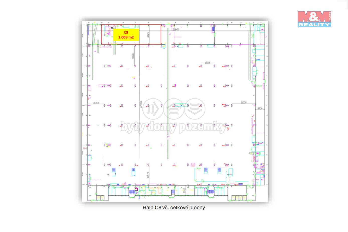 Pronájem skladovacích prostor 1 009 m² – fotografie 2
