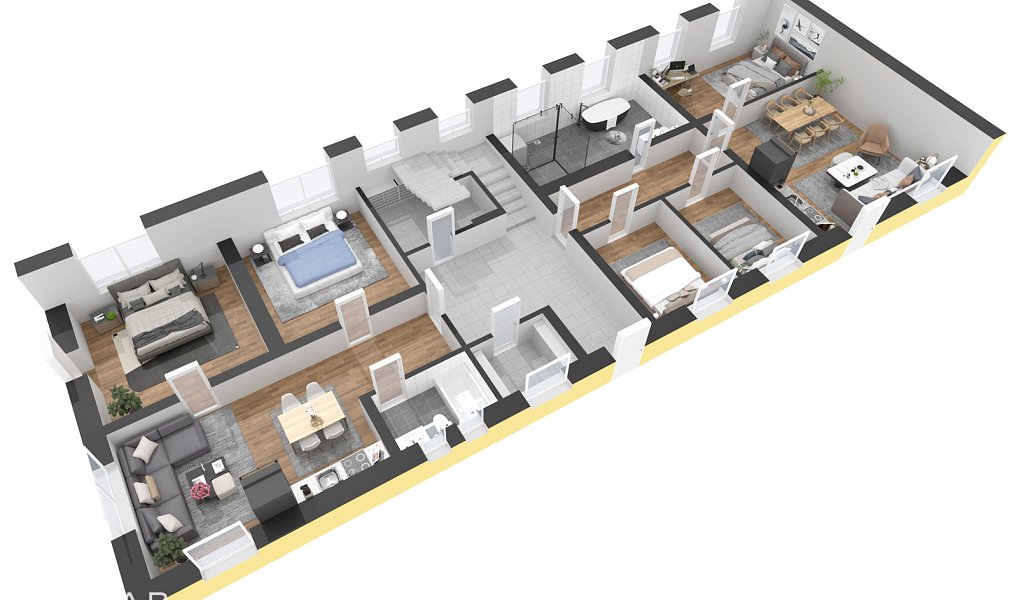 Prodej stavebního pozemku 556 m², Přelouč – náhled fotky 3