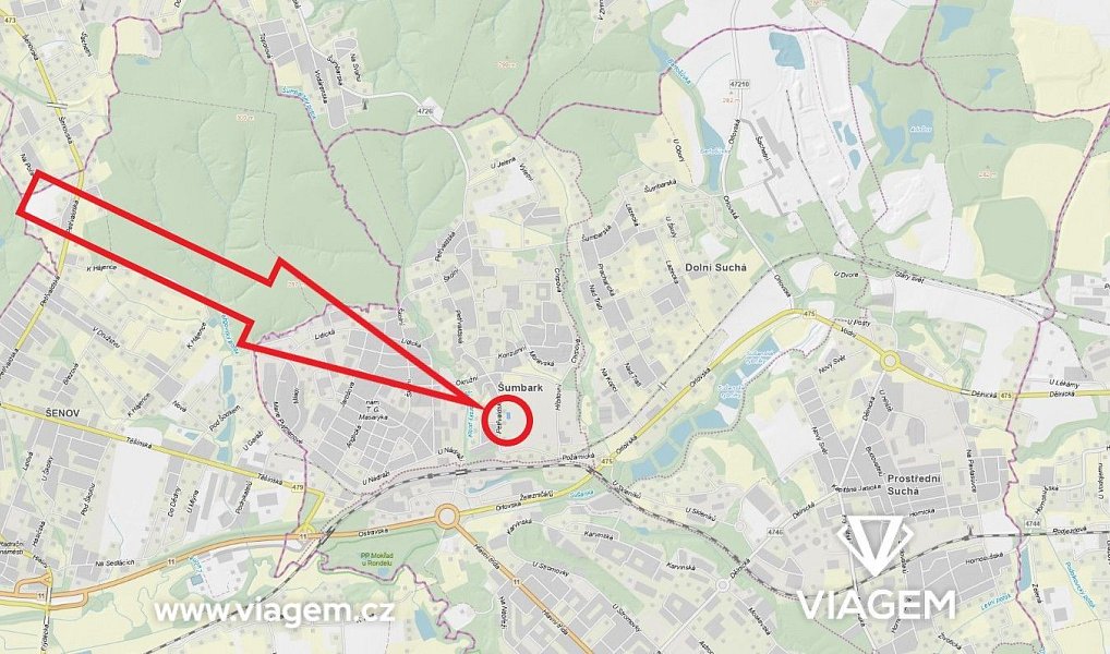 Prodej stavebního pozemku 732 m², Havířov – náhled fotky 2