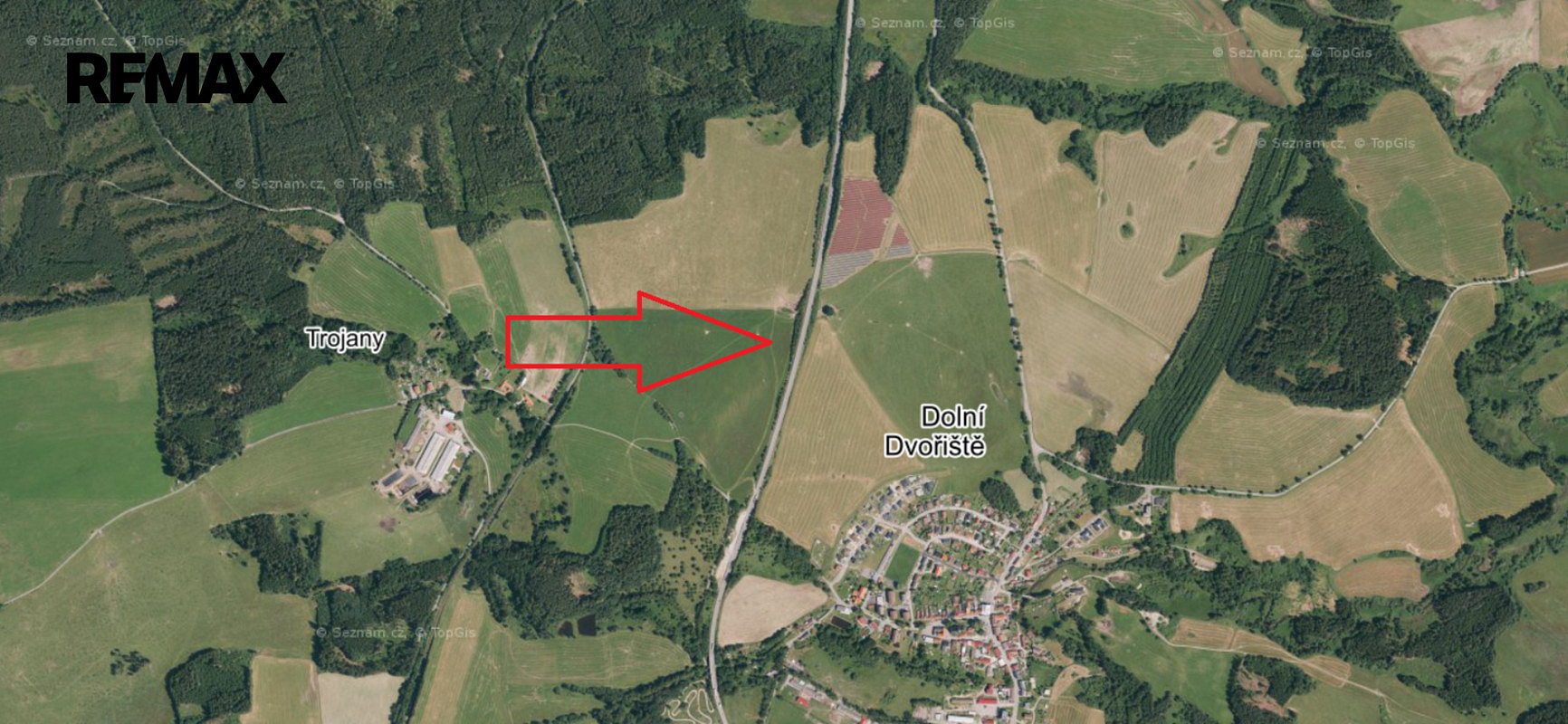 Prodej pole 12 464 m² – fotografie 3