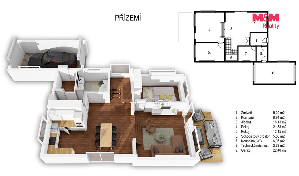 Prodej domu 121 m² s pozemkem 1 271 m², Blansko – náhled fotky 20
