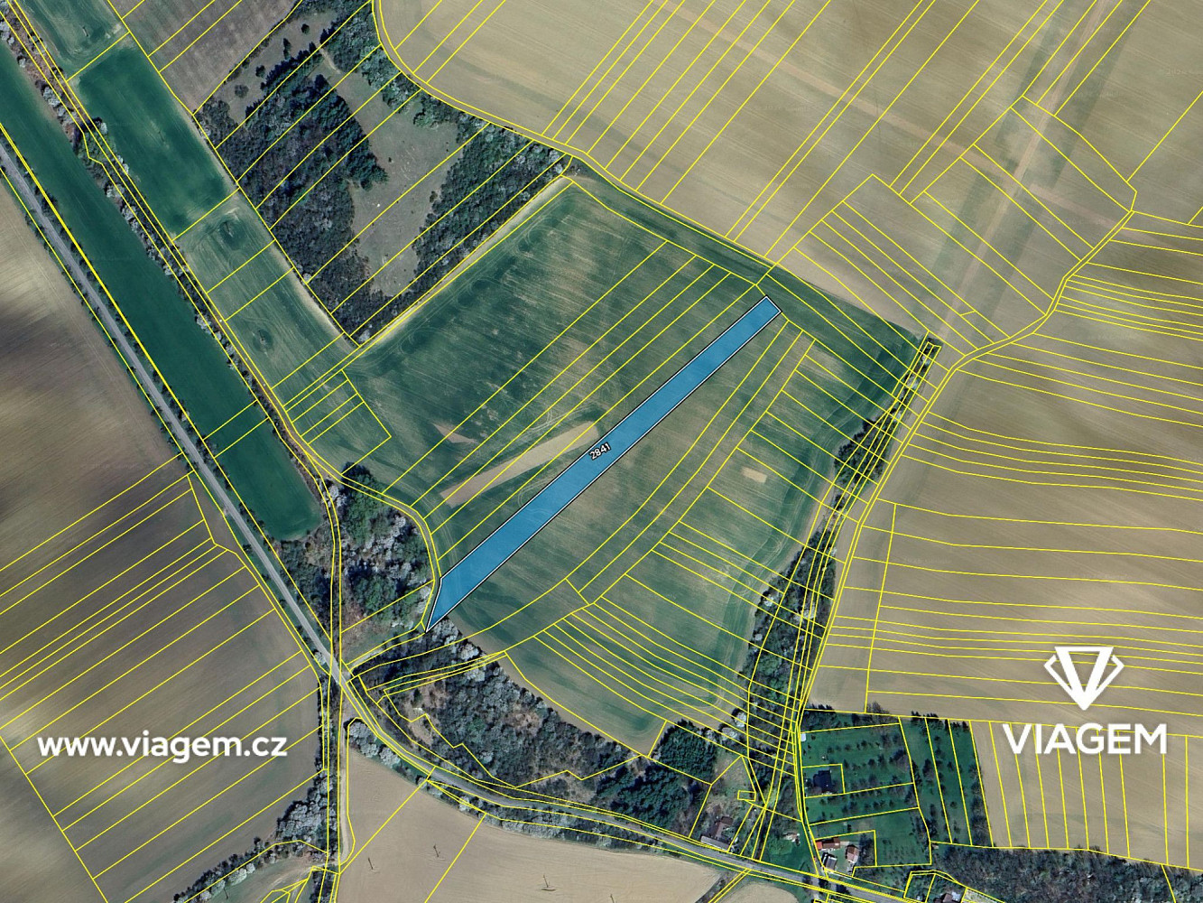 Pole 5 741 m², Podíl 50 % o výměře 2 871 m² – pohled 4