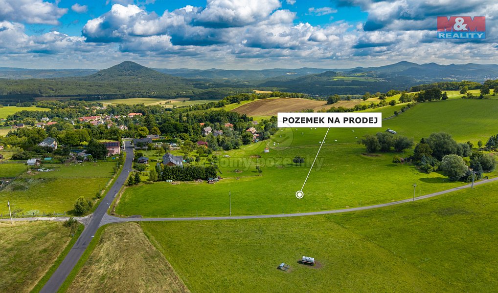 Prodej stavebního pozemku 1 527 m², Huntířov – náhled fotky 7