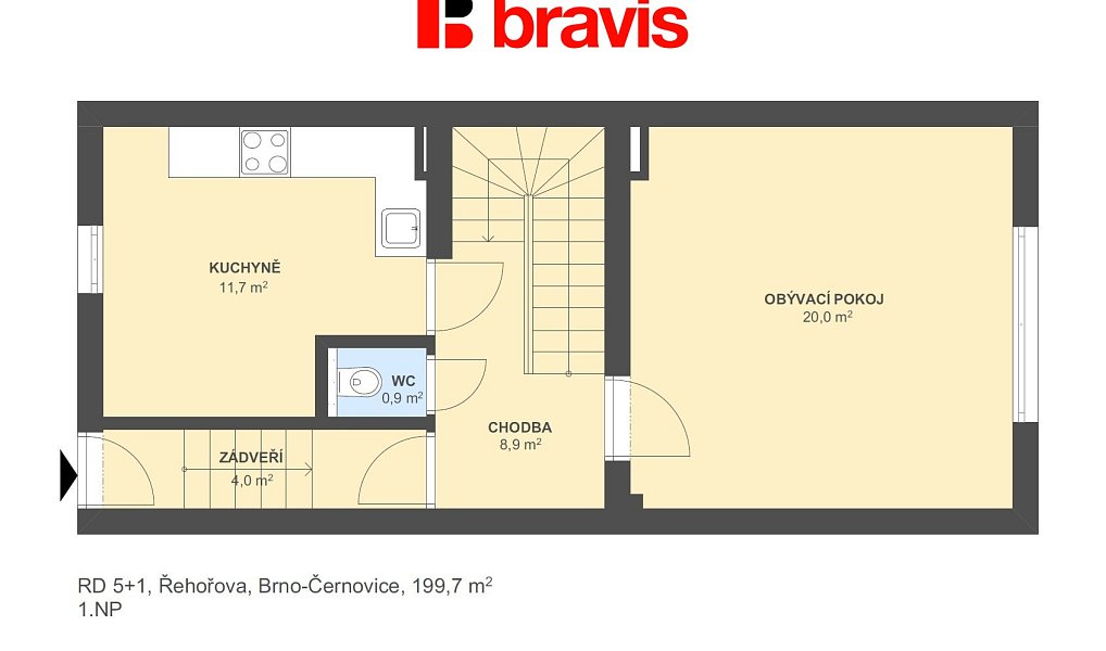 Prodej domu 177 m² s pozemkem 98 m², Brno – náhled fotky 4