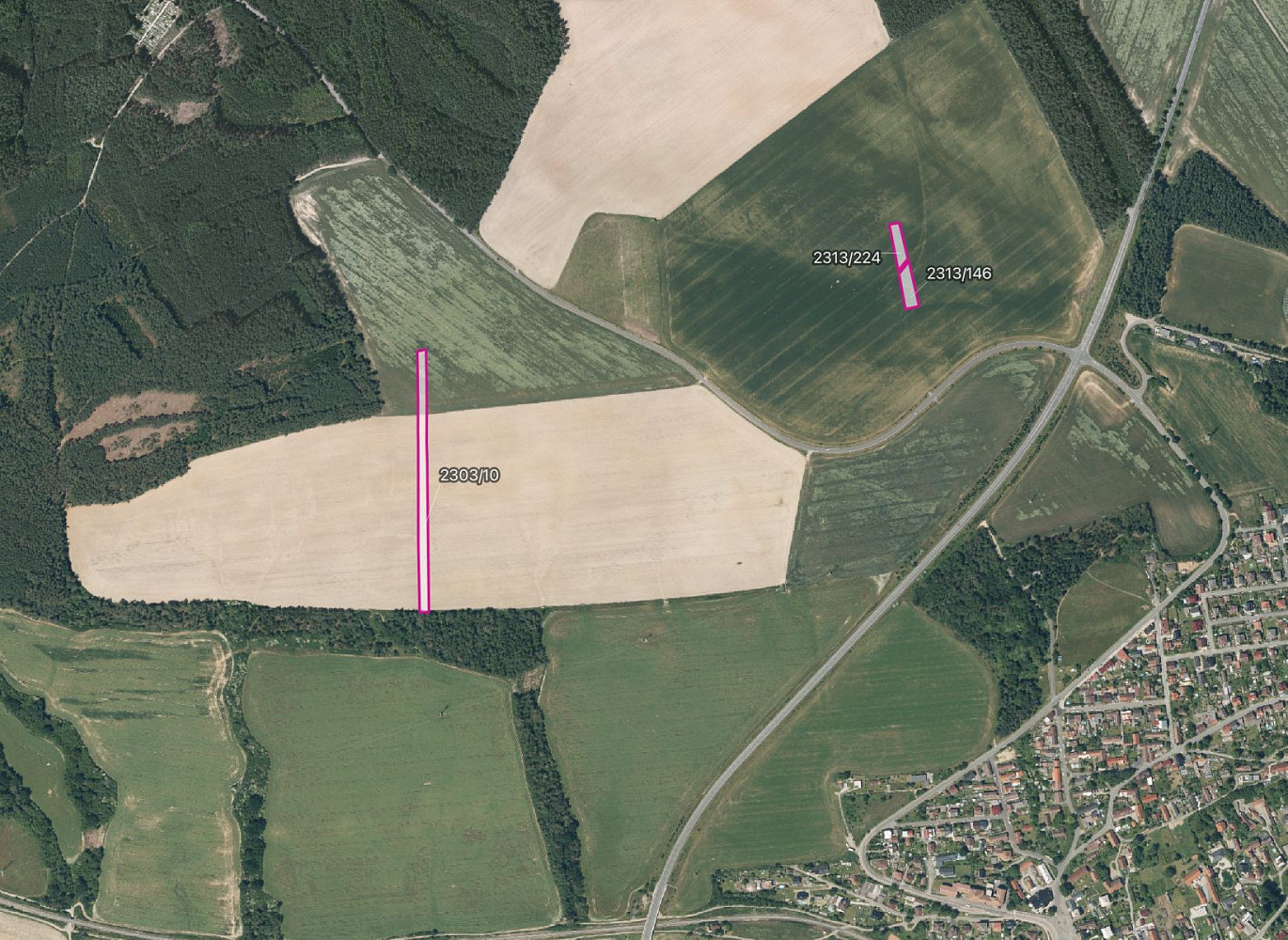Prodej pole 9 105 m²