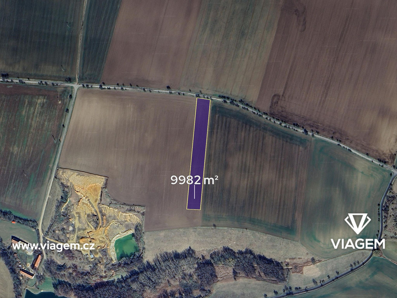 Prodej pole 2 495 m² – fotografie 2