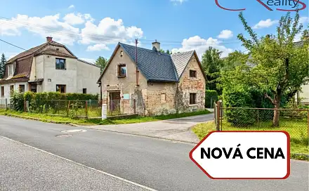 Prodej domu 120 m² s pozemkem 182 m², Luhová, Raspenava, okres Liberec