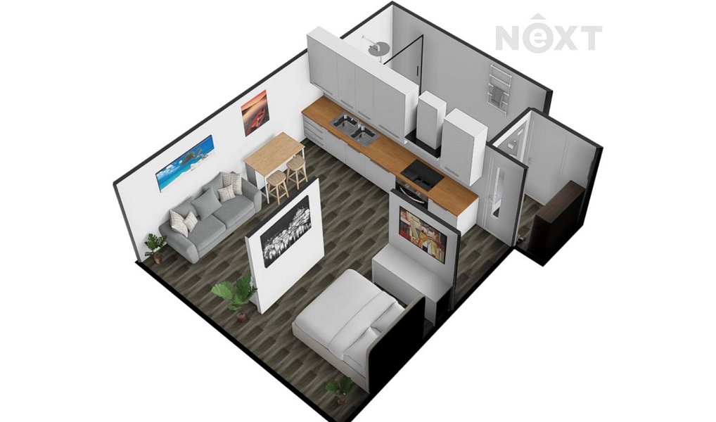 Prodej bytu 1+kk 39 m², Nová Bystřice – náhled fotky 20