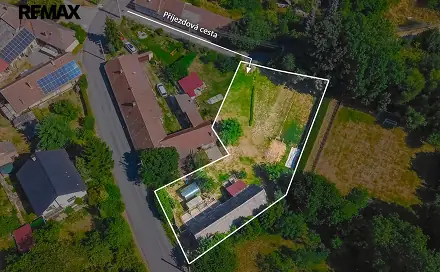 Prodej stavebního pozemku 1 600 m², Benetice, okres Třebíč