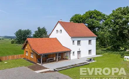 Prodej domu 210 m² s pozemkem 16 105 m², Spálené Poříčí - Hořice, okres Plzeň-Jih