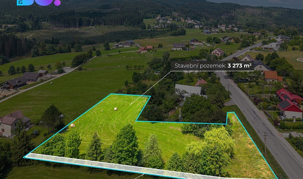 Prodej stavebního pozemku 3 441 m², Mosty u Jablunkova – náhled fotky 2