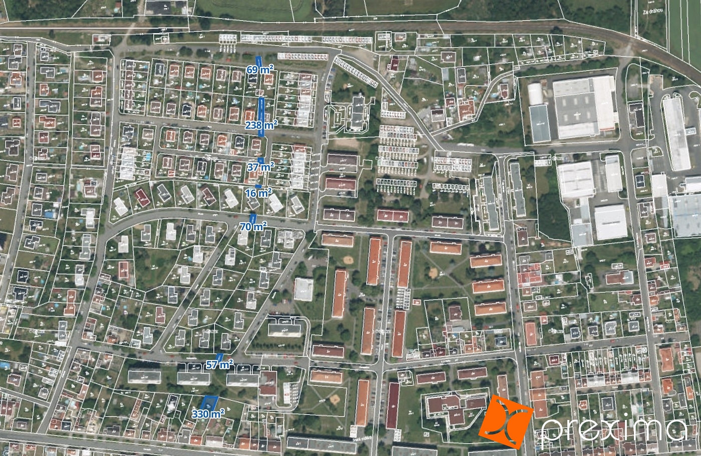 Prodej stavebního pozemku 68 m²