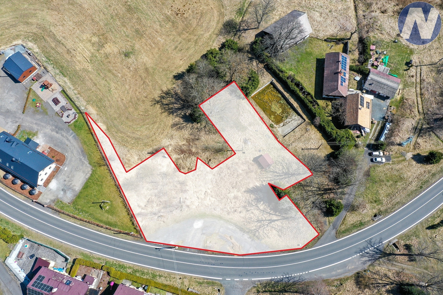 Prodej stavebního pozemku 2 432 m² – fotografie 5