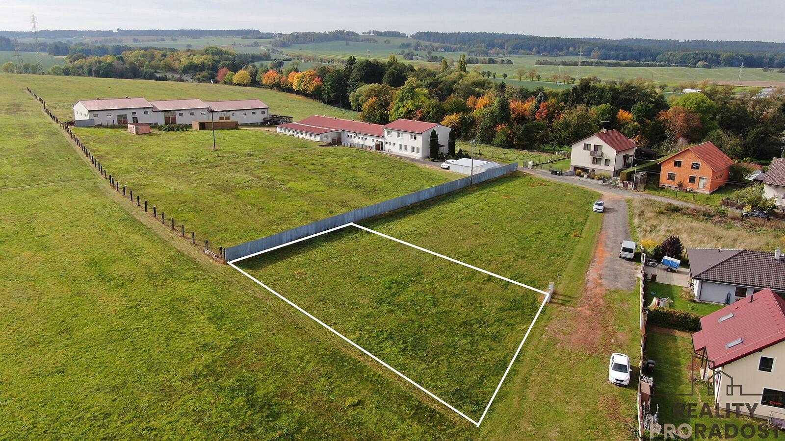 Prodej stavebního pozemku 940 m²