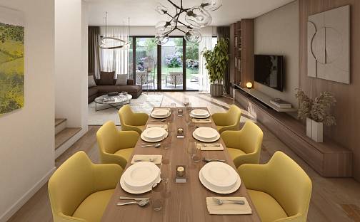 Prodej domu 126 m² s pozemkem 214 m², Pivoňská, Praha 9 - Kyje