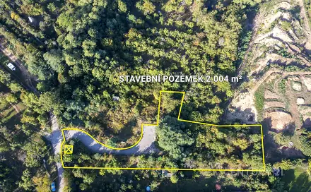 Prodej stavebního pozemku 2 004 m², Brno