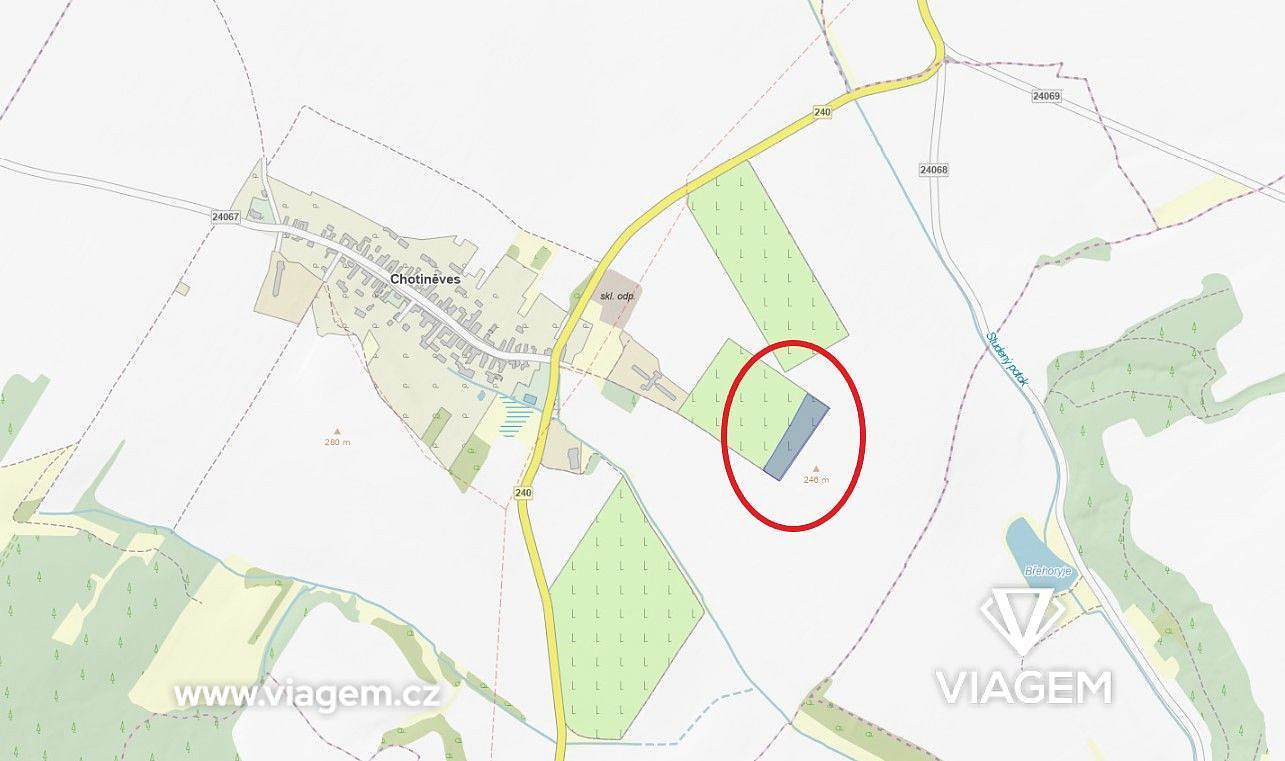 Prodej pole 3 600 m² – fotografie 2