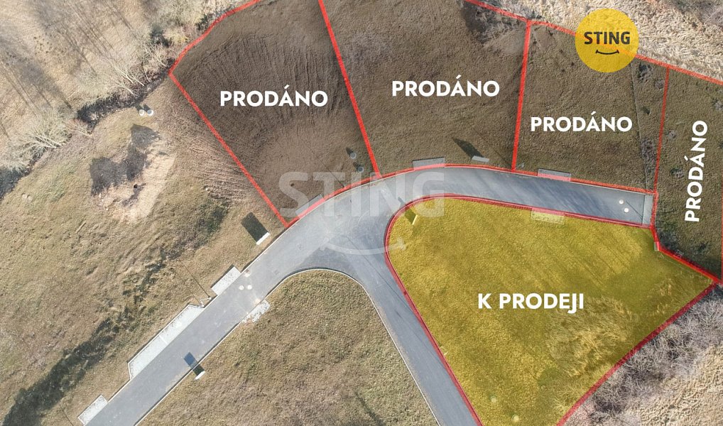 Prodej pozemku, 1019 m², Jihlava, Puklice