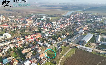 Prodej stavebního pozemku 381 m², Kvasice, okres Kroměříž