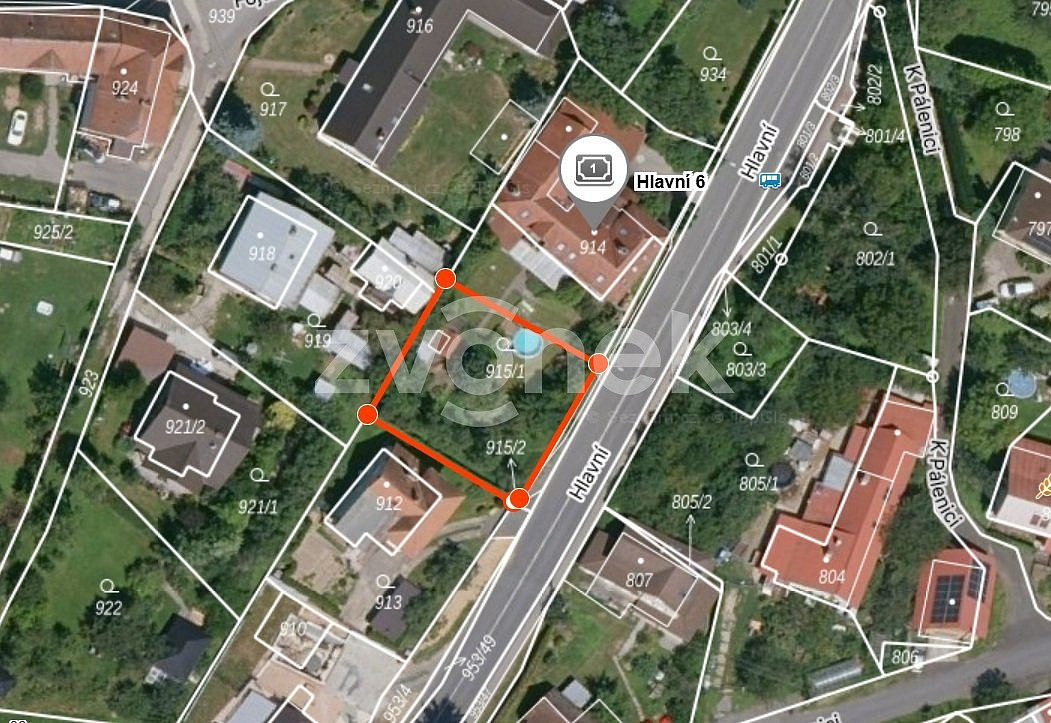 Prodej stavebního pozemku 470 m² – fotografie 3