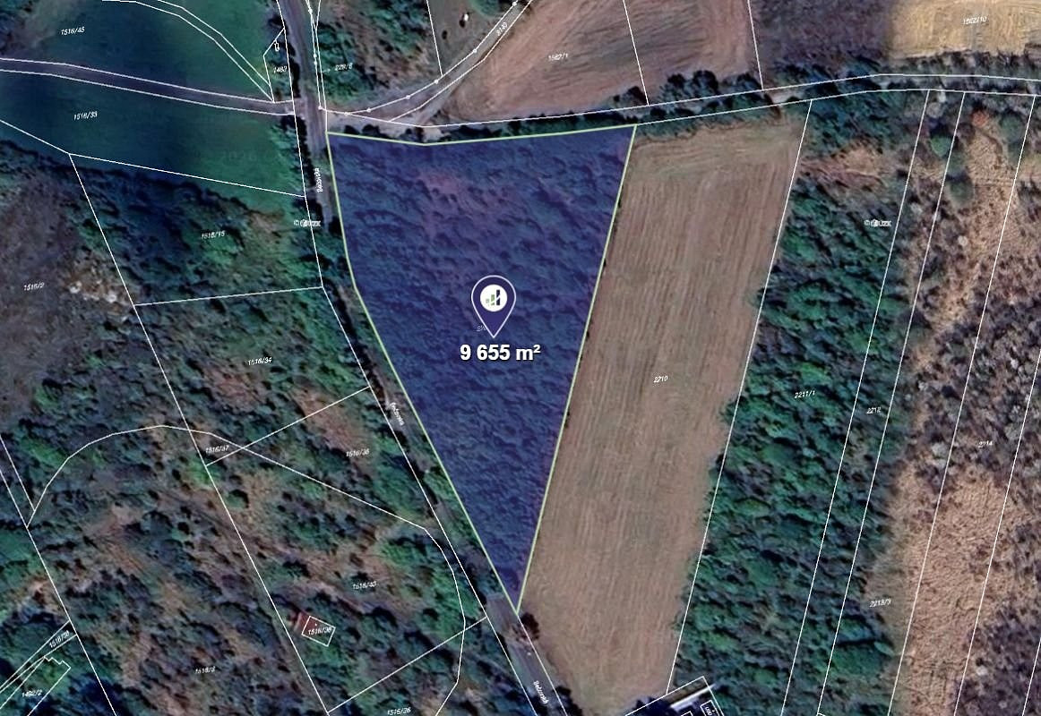 Prodej pole 9 655 m²