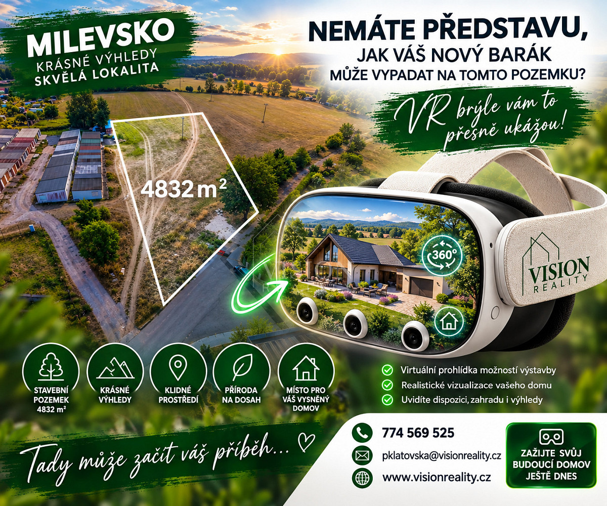 Prodej stavebního pozemku 4 832 m² – fotografie 2